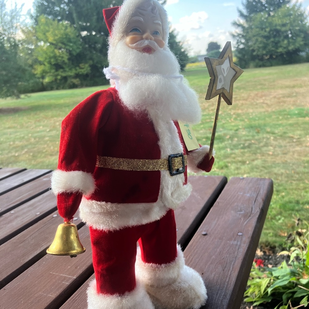 1950's Battery Operated SANTA CLAUS Bellringer